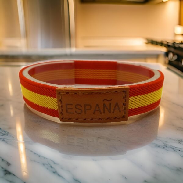 Pulsera con bandera España elástica. - Imagen 2