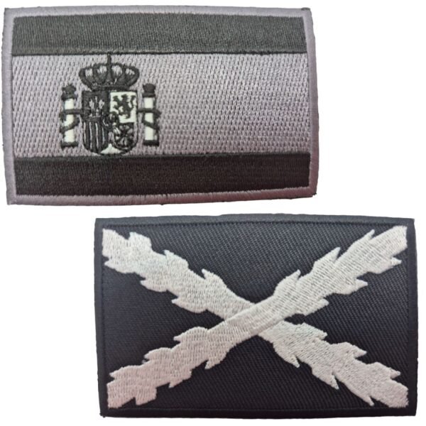 Bandera España Blanco y Negro