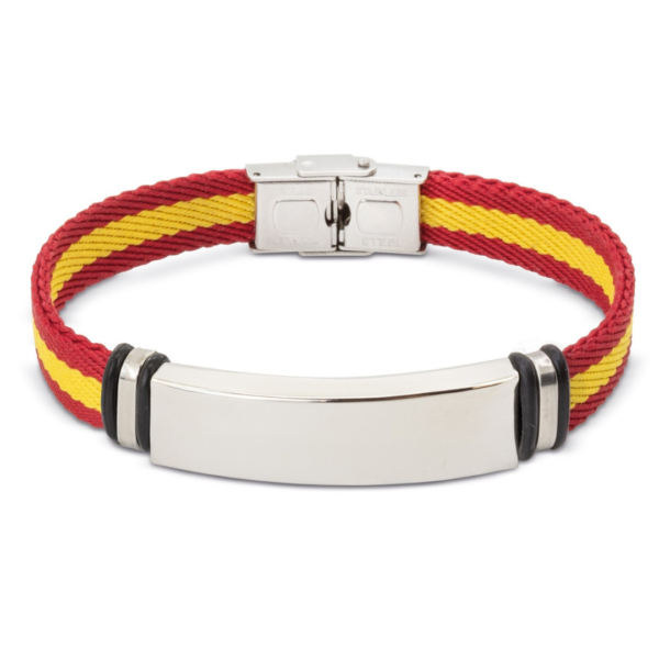 Pulsera personalizada de España. Escribe tu nombre/fecha - Imagen 5