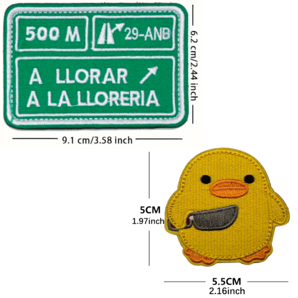 Parche verde + pollo - Imagen 4